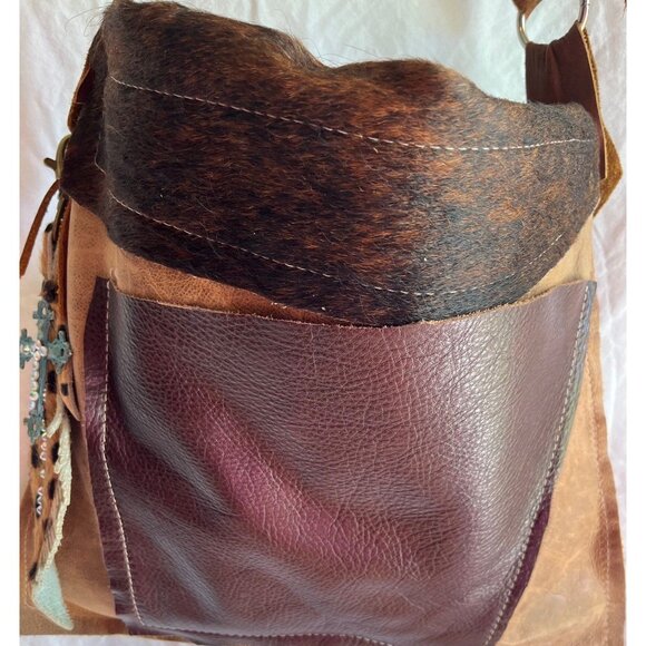 Real Leather and cowhide purse - Picture 6 of 12